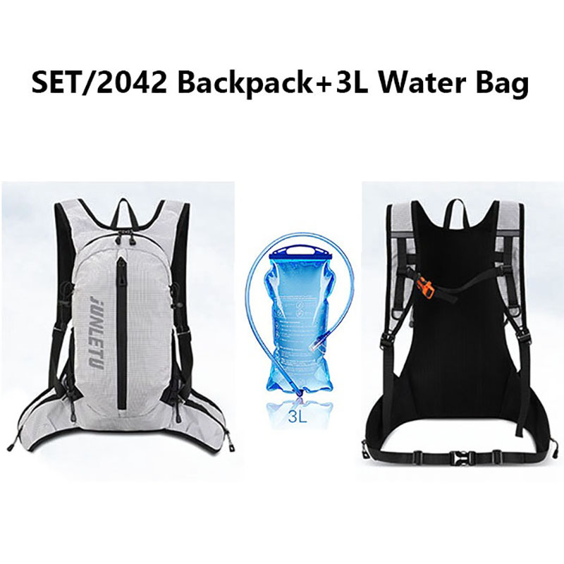新しいアウトドアスポーツ用バックパック、3L容量のサイクリン - Hiking Backpack Waterproof のレビューと価格
