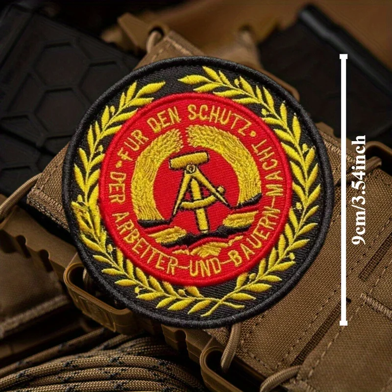 東ドイツ士気戦術パッチ DDR 刺繍フック & ループレトロ - Urban Backpack Tactical のレビューと価格