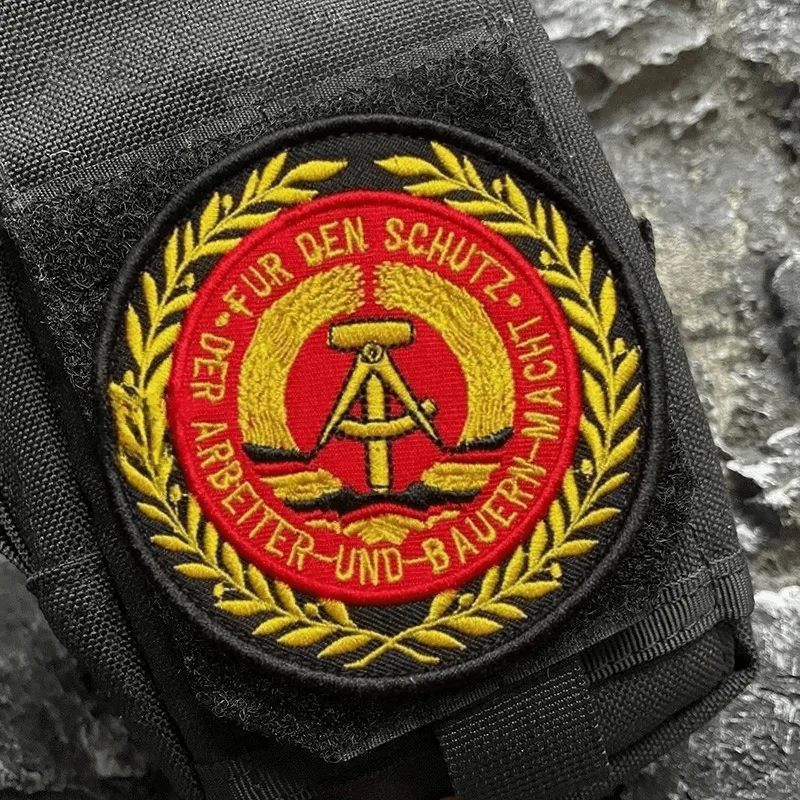 東ドイツ士気戦術パッチ DDR 刺繍フック & ループレトロ - Urban Backpack Tactical のレビューと価格